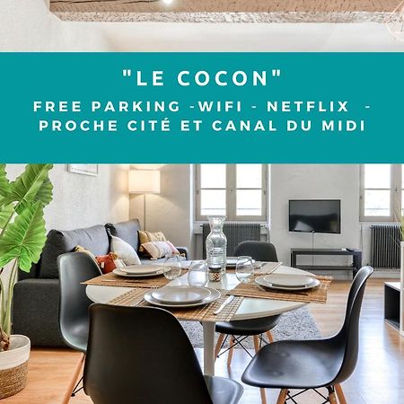 Le Cocon / Free Parking / Wifi / Netflix Apartamento Carcassonne Exterior foto